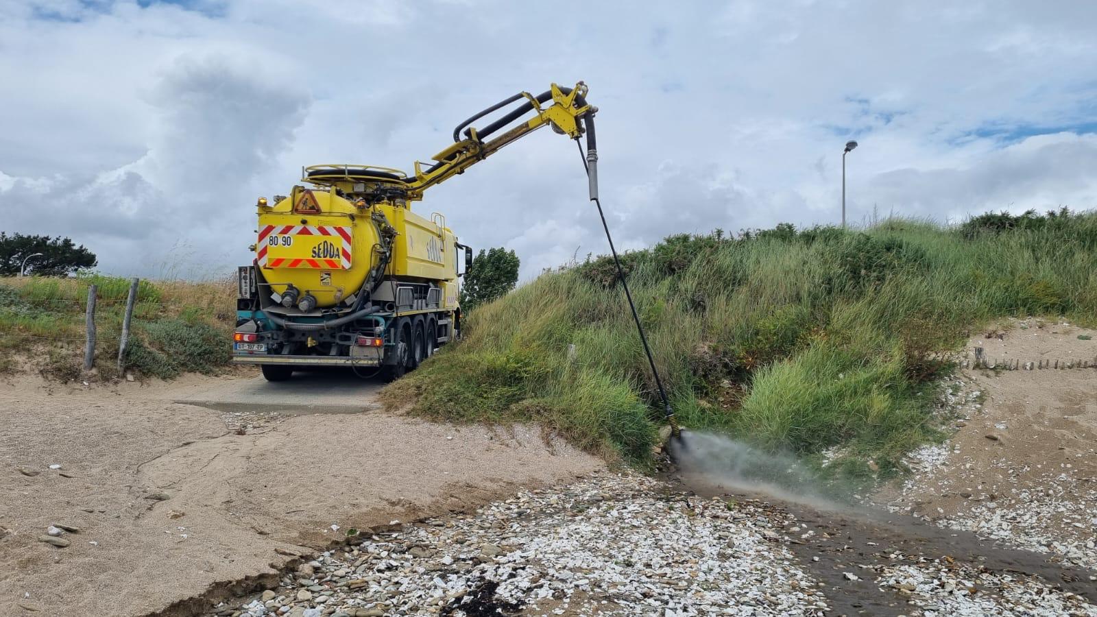 Hydrocurage eaux pluviales - Travaux d'assainissement collectif & non collectif, SEDDA à Rieux - 1